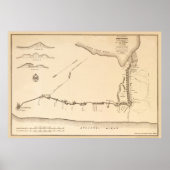 Fort Fisher Plan Poster (Voorkant)