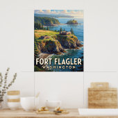 Fort Flagler State Park — Washington Poster (Keuken)