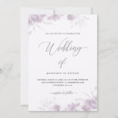 Fort Floral met kalligrafie Kaart (Voorkant)