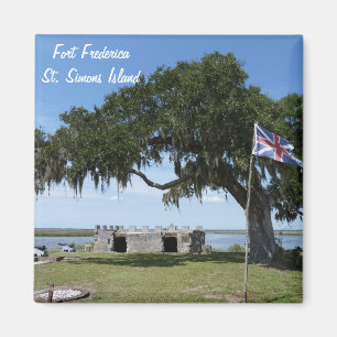 Fort Frederica St. Saint Simons Island magneet