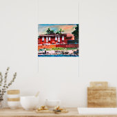 Fort Frederik Historisch Poster 20x16 (Keuken)