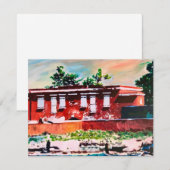 Fort Frederik Note Kaart (Flat) Notitiekaartje (Voorkant / Achterkant)