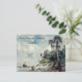 Fort George Island, Florida Briefkaart (Staand voorkant)