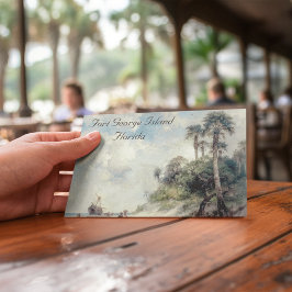 Fort George Island, Florida Briefkaart