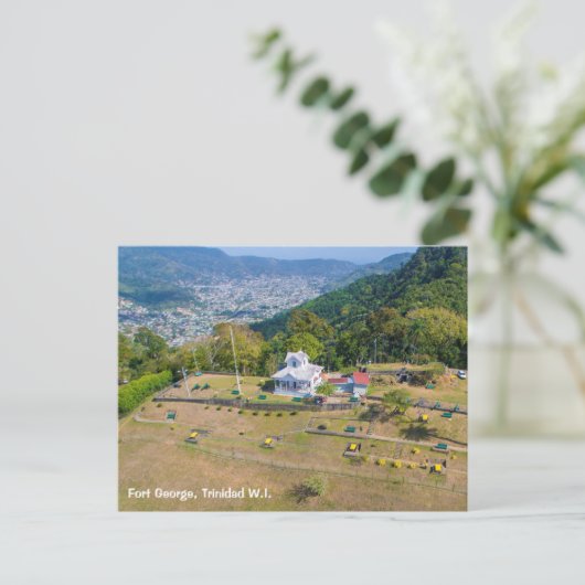 Fort George Trinidad Briefkaart (Staand voorkant)