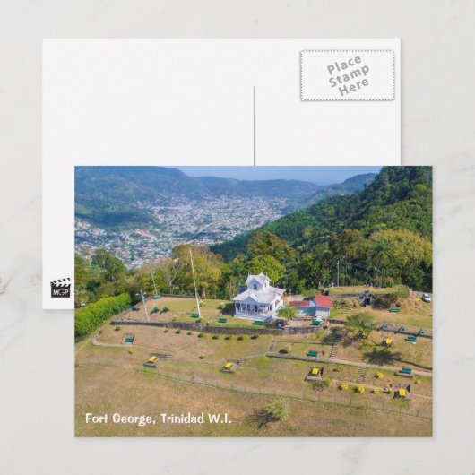 Fort George Trinidad Briefkaart (Voorkant / Achterkant)