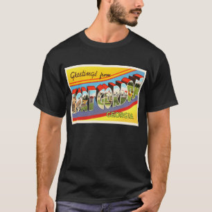 Fort Gordon Georgia GA Old Vintage Travel Briefkaa T-shirt