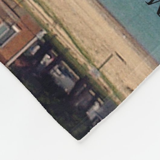 Fort Gratiot Lighthouse blanket Fleece Deken (Hoek)