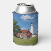 Fort Gratiot Lighthouse koelbox Blikjeskoeler (Blikje Achterkant)