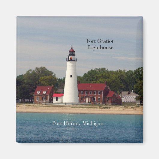 Fort Gratiot Lighthouse magnet (Voorkant)