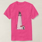 Fort Gratiot Port Huron Lighthouse T-shirt (Design voorkant)