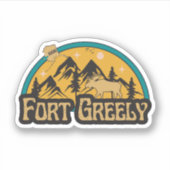 Fort Greely, Alaska Sticker (Voorkant)