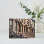 Fort Greene Brownstone Briefkaart (Staand voorkant)