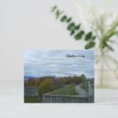 Fort Grounds-Old Quebec City Briefkaart (Staand voorkant)