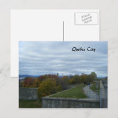 Fort Grounds-Old Quebec City Briefkaart (Voorkant / Achterkant)