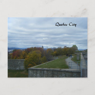 Fort Grounds-Old Quebec City Briefkaart
