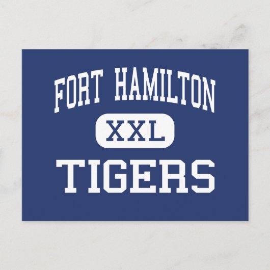 Fort Hamilton - Tigers - High - Brooklyn New York Briefkaart (Voorkant)