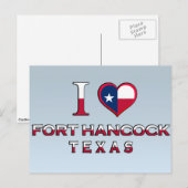 Fort Hancock, Texas Briefkaart (Voorkant / Achterkant)