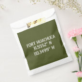 Fort Huachuca Breedtegraad Lengtegraad  Bedankzakje (Gezegeld)