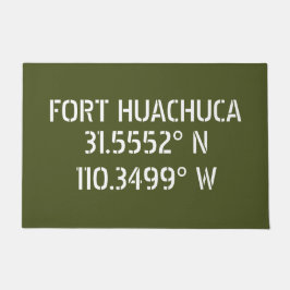 Fort Huachuca Breedtegraad Lengtegraad  Deurmat