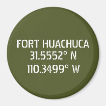 Fort Huachuca Breedtegraad Lengtegraad