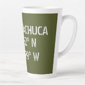 Fort Huachuca Latitude Longitude Latte Mok (Rechts)