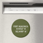 Fort Huachuca Latitude Longitude Magneet (Insitu (Vaatwasser))
