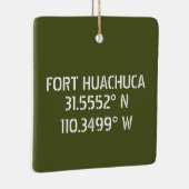 Fort Huachuca Latitude Longitude, persoonlijk Keramisch Ornament (Rechts)