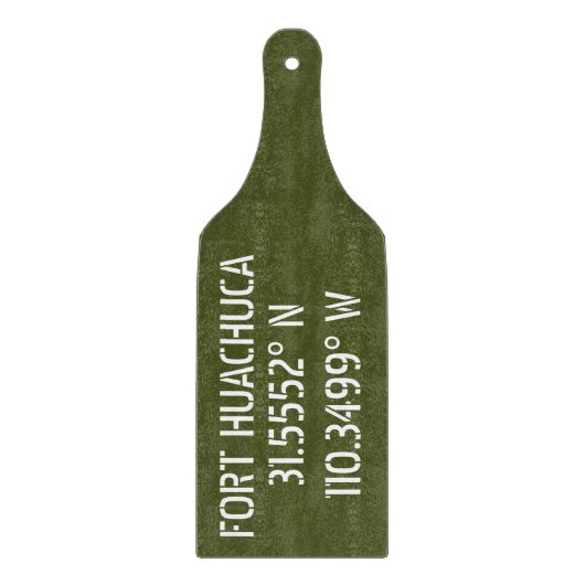 Fort Huachuca Latitude Longitude Snijplank (Voorkant)