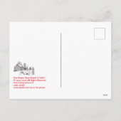 Fort Hunter Barn Sketch #130601 Feestdagenkaart (Achterkant)