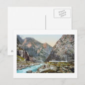 Fort in Dariel Ravine, Kaukasus, Rusland Briefkaart (Voorkant / Achterkant)