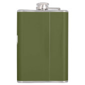 Fort Irwin Latitude Longitude Heupfles (Achterkant)