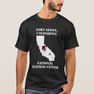Fort Irwin Militaire Legerpost in Californië T-shirt