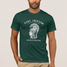 Fort Jackson Vintage Wit T-shirt