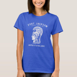 Fort Jackson Vintage Wit T-shirt