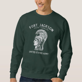 Fort Jackson Vintage Wit Trui