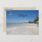 Fort James Beach Antigua and Barbuda Briefkaart (Voorkant / Achterkant)