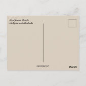 Fort James Beach Antigua and Barbuda Briefkaart (Achterkant)