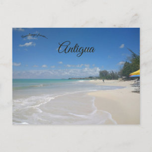 Fort James Beach Antigua en Barbuda Briefkaart