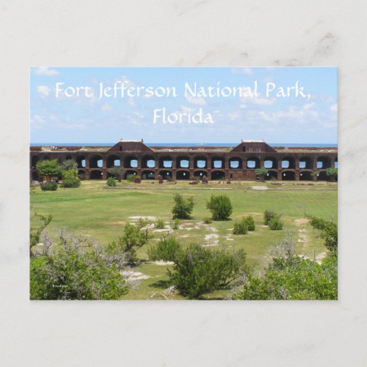 Fort Jefferson Briefkaart (Voorkant)