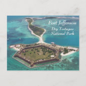 Fort Jefferson Dry Tortugas Briefkaart (Voorkant)