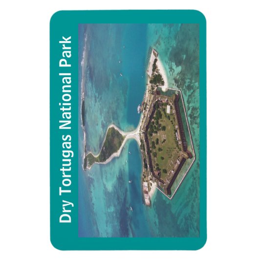Fort Jefferson Dry Tortugas National Park Magneet (Verticaal)