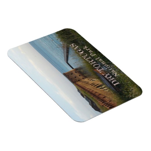 Fort Jefferson Moat, Wall, Dry Tortugas Magneet (Rechterzijde)