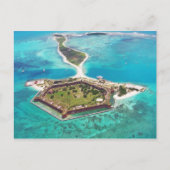 Fort Jefferson on Garden Key, Dry Tortugas NP Briefkaart (Voorkant)