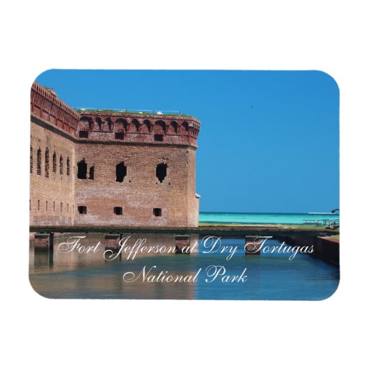 Fort Jefferson op Dry Tortugas National Park Magneet (Horizontaal)