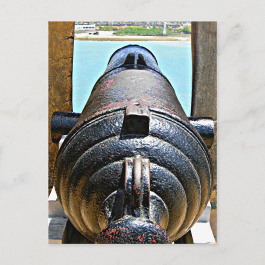 Fort Jesus, Mombasa, Keniaanse kanon Briefkaart (Voorkant)