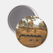 Fort Kent Blockhouse Magneet (Voorkant / Achterkant)