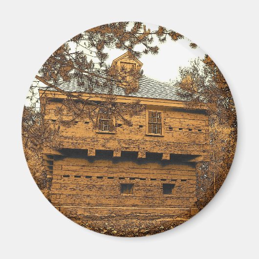 Fort Kent Blockhouse Magneet (Voorkant)