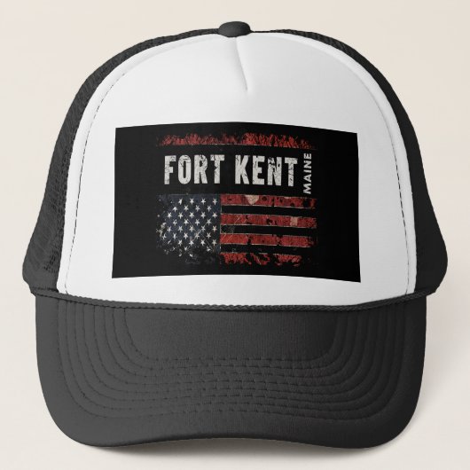 Fort Kent Maine Trucker Pet (Voorkant)