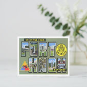 Fort Knox, Kentucky Big Letters Briefkaart (Staand voorkant)
